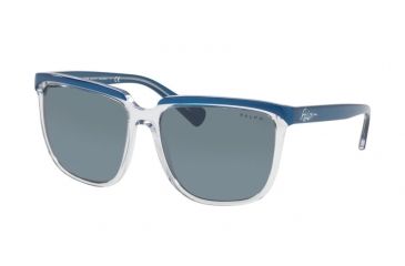 Image of Ralph RA5214 Single Vision Prescription Sunglasses RA5214-316680-58 - Lens Diameter 58 mm, Frame Color Blue Crystal