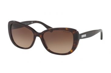 Image of Ralph RA5215 Single Vision Prescription Sunglasses RA5215-137813-57 - Lens Diameter 57 mm, Frame Color Dark Tortoise