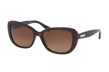 Image of Ralph RA5215 Single Vision Prescription Sunglasses RA5215-1378T5-57 - Lens Diameter 57 mm, Frame Color Dark Tortoise