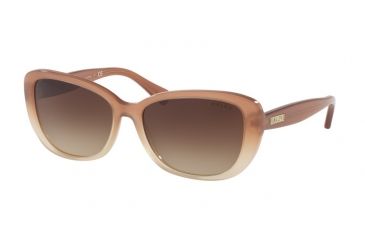 Image of Ralph RA5215 Single Vision Prescription Sunglasses RA5215-316813-57 - Lens Diameter 57 mm, Frame Color Beige Gradient/beige