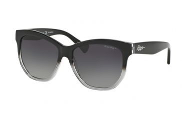 Image of Ralph RA5219 Bifocal Prescription Sunglasses RA5219-1448T3-56 - Lens Diameter 56 mm, Frame Color Black Gradient/black