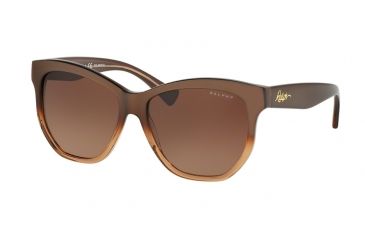 Image of Ralph RA5219 Bifocal Prescription Sunglasses RA5219-1581T5-56 - Lens Diameter 56 mm, Frame Color Brown Gradient/brown