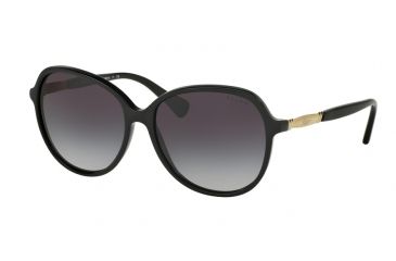 Image of Ralph RA5220 Sunglasses 137711-57 - Black Frame, Grey Gradient Lenses