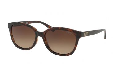 Image of Ralph RA5222 Single Vision Prescription Sunglasses RA5222-137813-56 - Lens Diameter 56 mm, Frame Color Dark Tortoise