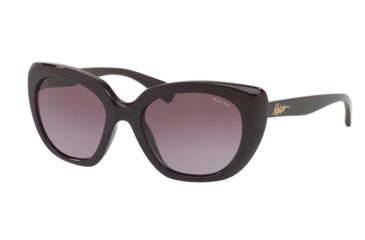 Image of Ralph RA5228 Bifocal Prescription Sunglasses RA5228-16448H-54 - Lens Diameter 54 mm, Frame Color Dark Purple