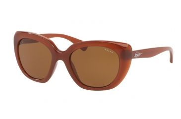 Image of Ralph RA5228 Bifocal Prescription Sunglasses RA5228-164573-54 - Lens Diameter 54 mm, Frame Color Amber