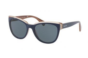 Image of Ralph RA5230 Bifocal Prescription Sunglasses RA5230-164887-53 - Lens Diameter 53 mm, Frame Color Navy Horn