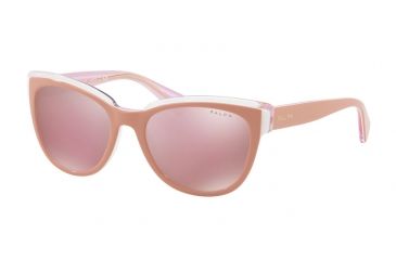 Image of Ralph RA5230 Bifocal Prescription Sunglasses RA5230-16501T-53 - Lens Diameter 53 mm, Frame Color Pink