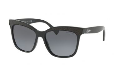 Image of Ralph RA5235 Single Vision Prescription Sunglasses RA5235-1377T3-56 - Lens Diameter 56 mm, Frame Color Black