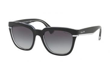 Image of Ralph RA5237 Bifocal Prescription Sunglasses RA5237-169511-53 - Lens Diameter 53 mm, Frame Color Black Crystal