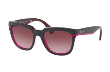 Image of Ralph RA5237 Bifocal Prescription Sunglasses RA5237-17008H-53 - Lens Diameter 53 mm, Frame Color Grey/Pink
