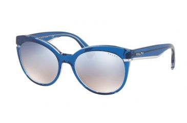 Image of Ralph RA5238 Single Vision Prescription Sunglasses, 55mm, Blue Crystal, RA5238-16967B-55-SV