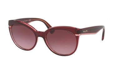 Image of Ralph RA5238 Single Vision Prescription Sunglasses, 55mm, Burgundy Violet, RA5238-16988H-55-SV