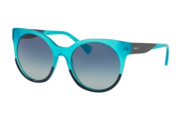 Image of Ralph RA5246 Prescription Sunglasses, 55mm, Top Blue/Opal Azure, RA5246-57204L-55-SV
