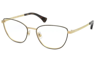 Image of Ralph RA6046 Prescription Eyeglasses 9377-53 - Gold/Brown