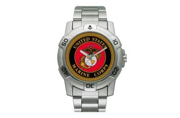 Image of RAM instrument Chrome Military Watch V1P05 US Marine Corps