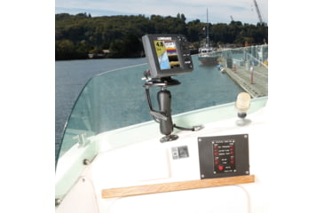 Image of Ram Mounts 1.5in Rugged Use Ball Mount For Select Humminbird And Lowrance, RAM-107