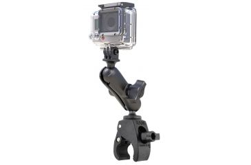 Image of Ram Mounts Small Tough-Claw Mount w/ Custom GoPro Hero Adapter, Black RAP-B-400-GOP1U