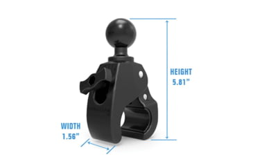 Image of Ram Mounts Tough Claw With 1.5in Ball, Medium, RAP-404U