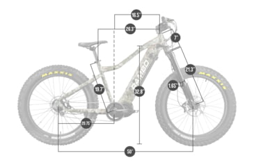 Image of Rambo Bikes 1000W XP TrueTimber VSX Camo Rohloff Bike, 17AH, 1000 XPR