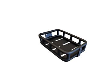 Image of Rambo Bikes Front Luggage Rack for XP Bikes, Black, R152, EDEMO4
