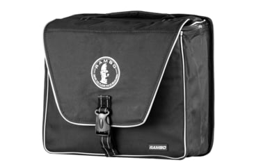 Image of Rambo Bikes Half Saddle Bag, Black, R155