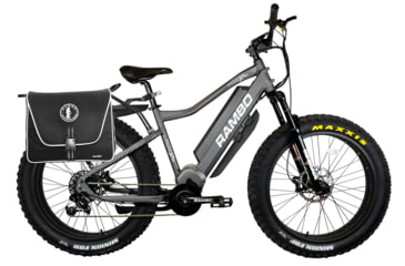 Image of Rambo Bikes Half Saddle Bag, Black, R155