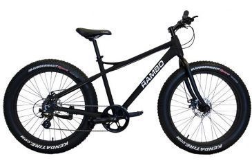 Image of Rambo Bikes R35 FatTire Pedal Bike, Matte Black, 59in R35