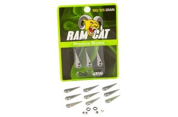 Image of Ramcat Broadhead, Practice Blades 100/125gr. 9pk RAM100/125PB