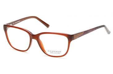 Image of Rampage RA0195 Eyeglass Frames - Shiny Dark Brown Frame Color