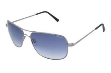 Image of Randolph Archer Dark Ruthenium Polished Frame, Blue Gradient Nylon Lens, Dark Ruthenium Polished Frame, 59MM ARTF402-NY