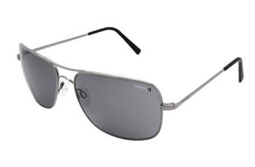 Image of Randolph Archer Dark Ruthenium Polished Frame, Gray Polarized PC Lens, Dark Ruthenium Polished Frame, 59MM ARTF434-PC