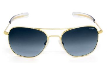 Image of Randolph Aviator 23K Gold Frame, Blue Gradient Nylon Lens, 23K Gold Frame, 55MM AF51602-NY