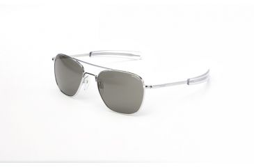 Image of Randolph Aviator Progressive Prescription Sunglasses, Bright Chrome Frame, AF23611PR