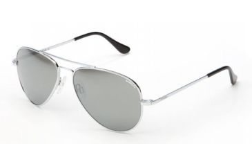 Image of Randolph Concorde Bright Chrome Frame, Gray Flash Mirror Glass Lens, Bright Chrome Frame, 61MM CR13463