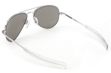 Image of Randolph Concorde Bright Chrome Frame, Gray Polarized Glass Lens, Bright Chrome Frame, 61MM CR13634