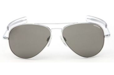 Image of Randolph Concorde Bright Chrome Frame, Gray Polarized Glass Lens, Bright Chrome Frame, 61MM CR13634