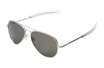 Image of Randolph Concorde Progressive Prescription Sunglasses, Matte Chrome Frame, CR085PR