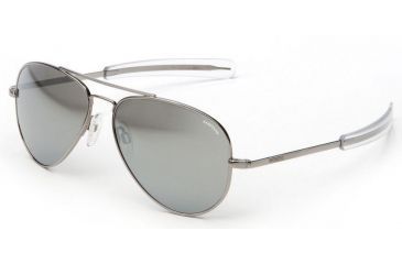 Image of Randolph Concorde Gun Metal Frame, Gray Flash Mirror Glass Lens, Gun Metal Frame, 57MM CR7R663