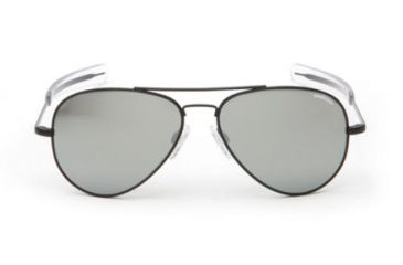 Image of Randolph Concorde Matte Black Frame, Gray Flash Mirror Glass Lens, Matte Black Frame, 57MM CR72663