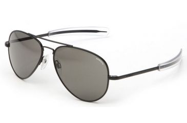 Image of Randolph Concorde Matte Black Frame, Gray Glass Lens, Matte Black Frame, 57MM CR72611