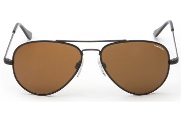 Image of Randolph Concorde Matte Black Frame, Tan PC Lens, Matte Black Frame, 52MM CR22412-PC