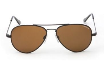 Image of Randolph Concorde Matte Black Frame, Tan Polarized Glass Lens, Matte Black Frame, 57MM CR72432
