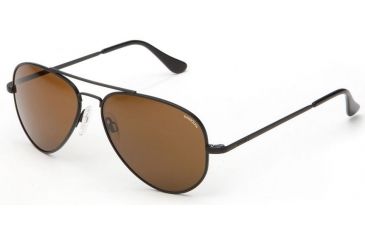Image of Randolph Concorde Matte Black Frame, Tan Polarized PC Lens, Matte Black Frame, 57MM CR72432-PC