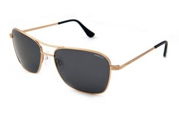 Image of Randolph Corsair Almond Gold Frame, Gray Polarized PC Lens, Almond Gold Frame, 58MM CS8A434-PC
