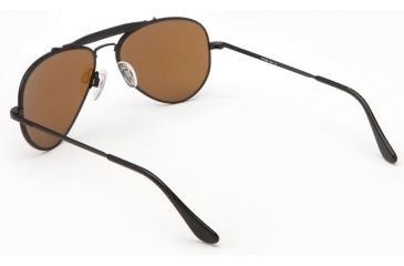 Image of Randolph Sportsman Matte Black Frame, Tan Polarized PC Lens, Matte Black Frame, 61MM SP12432-PC