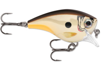 Image of Rapala BX Brat, Crankbait Hard Flash, Square Bill, 2in, 3/8 oz 3 Ft, 6 Hooks, Sleeper, BXB03SLP