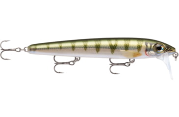 Image of Rapala Bx Waking Minnow, Floating, Yellow Perch, 5 1/4in, 3/4oz, BXWM13YP