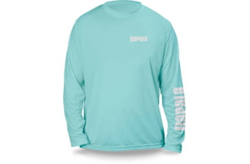 Image of Rapala Core Long Sleeve Shirt, Bahama Heather, Extra Large, RCLS9016XL
