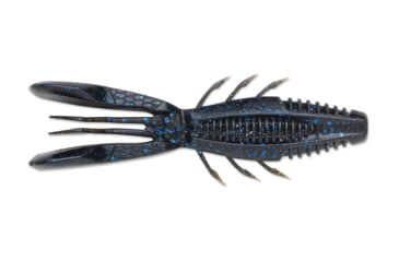 Image of Rapala CrushCity Bronco Bug, 6 Pack, Black Blue Green Pumpkin, 4in, CCBRB4BBGP